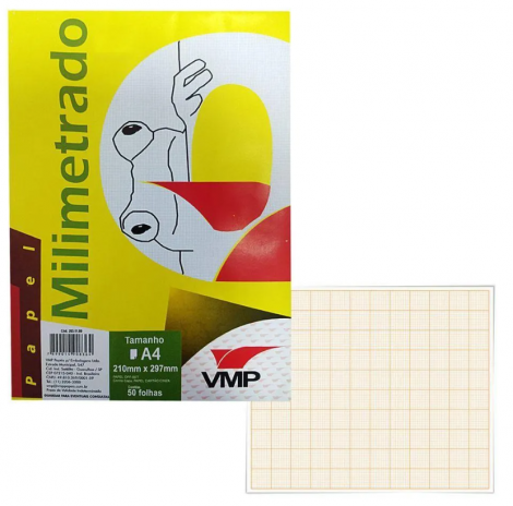 BLOCO MILIMETRADO A4 - VMP