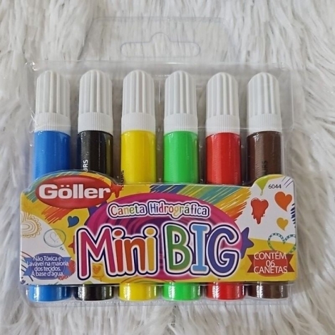 CANETINHA GOLLER MINI BIG 6 CORES