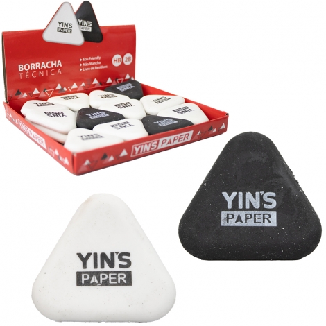BORRACHA TRIANGULAR YINS PAPER - SORTIDA