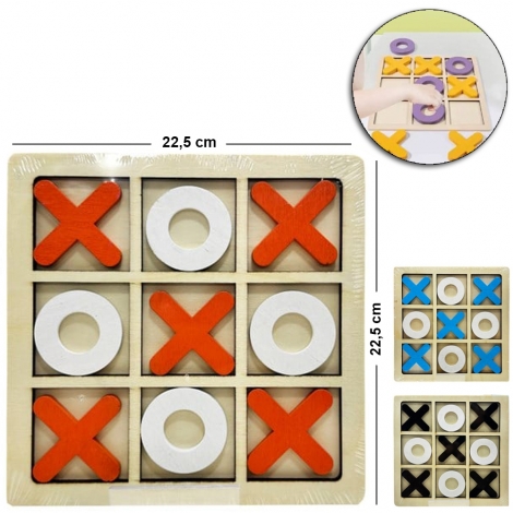 JOGO DA VELHA COM TABULEIRO + 9 PECAS