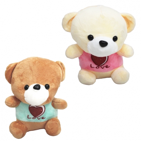 URSO DE PELUCIA COM VENTOSA LOVE