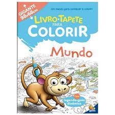 LIVRO - LIVRO-TAPETE PARA COLORIR: MUNDO
