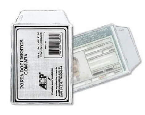 PORTA CNH 65X90 TRANSPARENTE - ACP