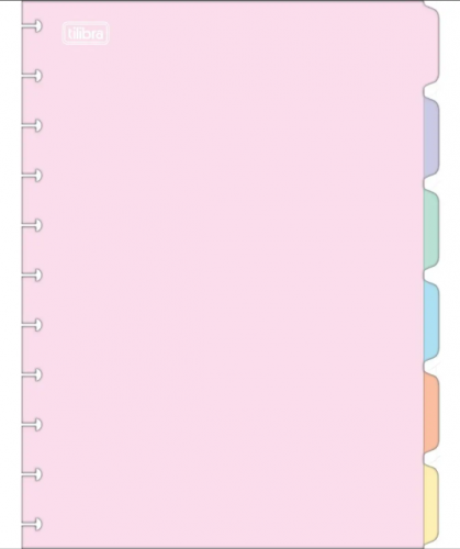 DIVISÓRIA PARA CADERNO TILIDISCO - COLEGIAL