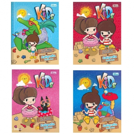 CADERNO DE LINGUAGEM TILIBRA KIDS - 40 FOLHAS