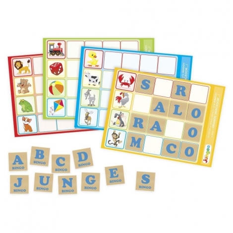 BINGO DE LETRAS - JUNGES