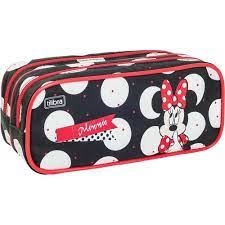 Estojo Duplo Minnie Tilibra