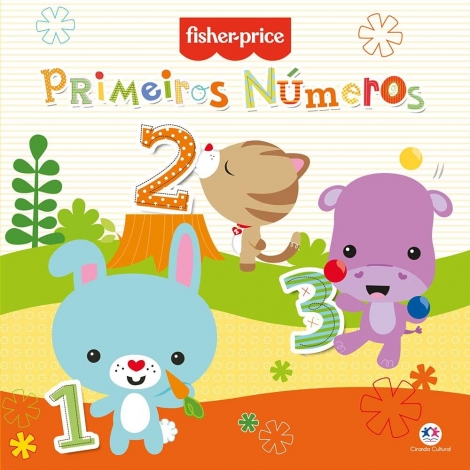 LIVRO DE COLORIR - PRIMEIROS NÚMEROS - FISHER PRICE
