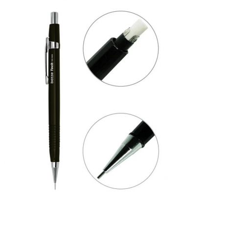 LAPISEIRA BAZZE TECH 0.5MM - PRETA