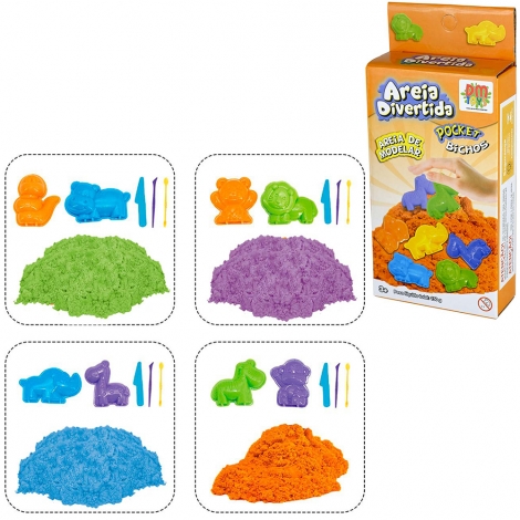 AREIA DE MODELAR 150G