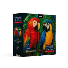 QUEBRA-CABEÇA ARARAS 547 PEÇAS - BABEBI