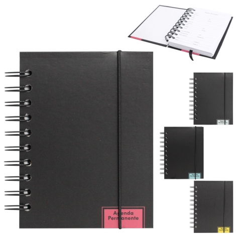 AGENDA PERMANENTE ESPIRAL WIN PAPER 176 FOLHAS