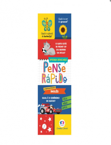 LIVRO FLASH CARDS PENSE RÁPIDO - INGLÊS