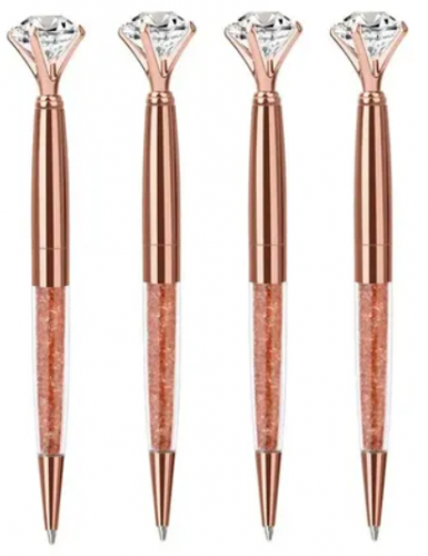 CANETA DIAMANTE GIRATÓRIA