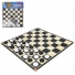 JOGO DE DAMA COM TABULEIRO DE MADEIRA MDF + 24 PECAS