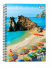 CADERNO UNIVERSITÁRIO 96 FOLHAS POSITIVE VIBES PRAIA