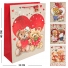 SACOLA DE PAPEL PARA PRESENTE LUXO URSO LOVE