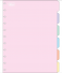 DIVISÓRIA PARA CADERNO TILIDISCO - COLEGIAL