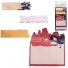 BLOCO DE ANOTACAO STICKER COM MARCADOR DE PAGINA ADESIVO HARRY POTTER 60 FOLHAS LEOARTE
