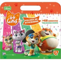 Folhas De Atividades Maleta 44 Gatos Tilibra