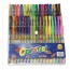 Canetas gel neon estojo 36 unidades glitter cheiro de fruta