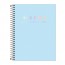 Caderno Tilibra Colegial Happy Azul 80f