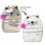 Mochila Gato Paetes Mágica Dupla Cor 2020
