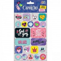 Adesivo Decorado Tilibra Metalizado Capricho