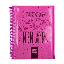 Caderno 10 Matérias Color Bubble Rosa Dac Un/1