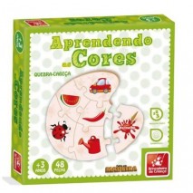 Aprendendo as Cores Brinquedo Educativo Brincadeira de Criança
