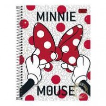 Caderno Espiral Capa Dura Universitário 16 Matérias 320 folhas Minnie There´s Only One2 Tilibra