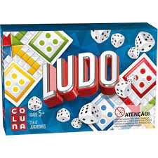 Jogo de Tabuleiro Ludo, Coluna, 2201, Multicor