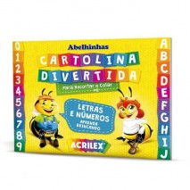Bloco De Atividades Cartolina Divertida Acrilex