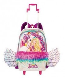 Mochila Carrinho Barbie Dreamtopia Sestini