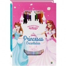 Livro - Megakit para Colorir: Princesas Encantadas