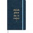 CADERNO EXECUTIVO PONTILHADO COSTURADO CAPA DURA FITTO G CAMBRIDGE DENIM 90 GRAMAS 80 FOLHAS
