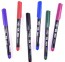 Caneta Brush Pen Cis Kit com 6 Cores basicas