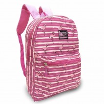 Mochila de Costas Cross Style Flamingo Rosa - Clio Style