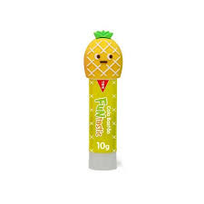 Cola Bastão - Funtastic - Tampinhas Divertidas - Amarela - 10g - Tris