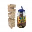 Torre De Equilíbrio 56 Peças Madeira Mdf Estilo Jenga Junges