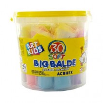 Big Balde - Massinhas Soft - 30 Unidades - Art Kids - Acrilex