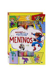 Livro - Megakit para Colorir: Meninos