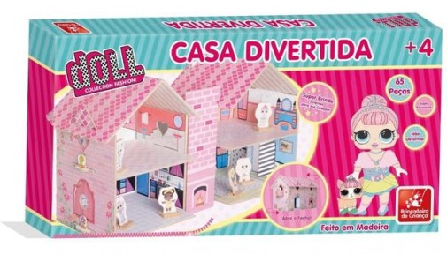 Casa Divertida Doll - Brincadeira De Criança