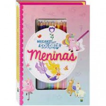 Megakit para Colorir: Meninas