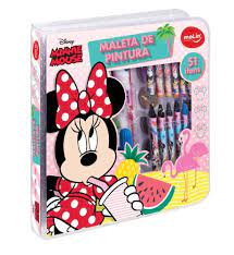 Maleta de Pintura 51pcs Minnie Mouse Molin