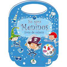 Livro - Livro de Colorir - Só Para... Meninos