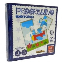 Quebra-Cabeça Progressivo - Brincadeira de Criança