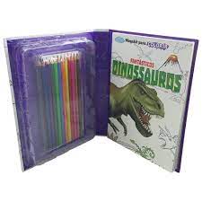 Livro - Megakit para Colorir: Fantásticos Dinossauros