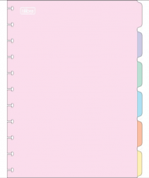DIVISÓRIA PARA CADERNO TILIDISCO - COLEGIAL