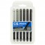 Caneta Brush Pen Cis Kit com 6 tons de cinza